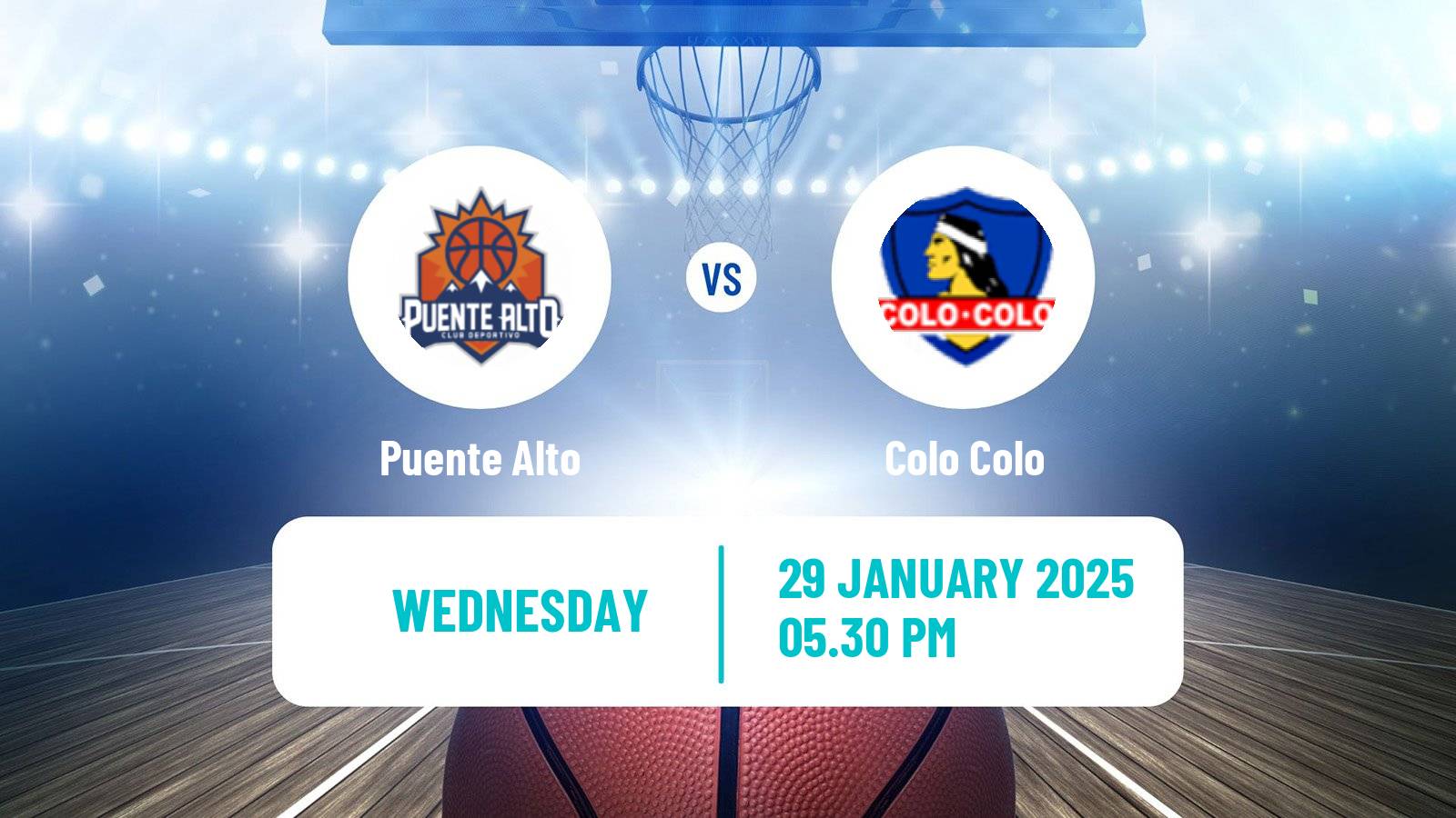 Basketball Chilean LNB Puente Alto - Colo Colo