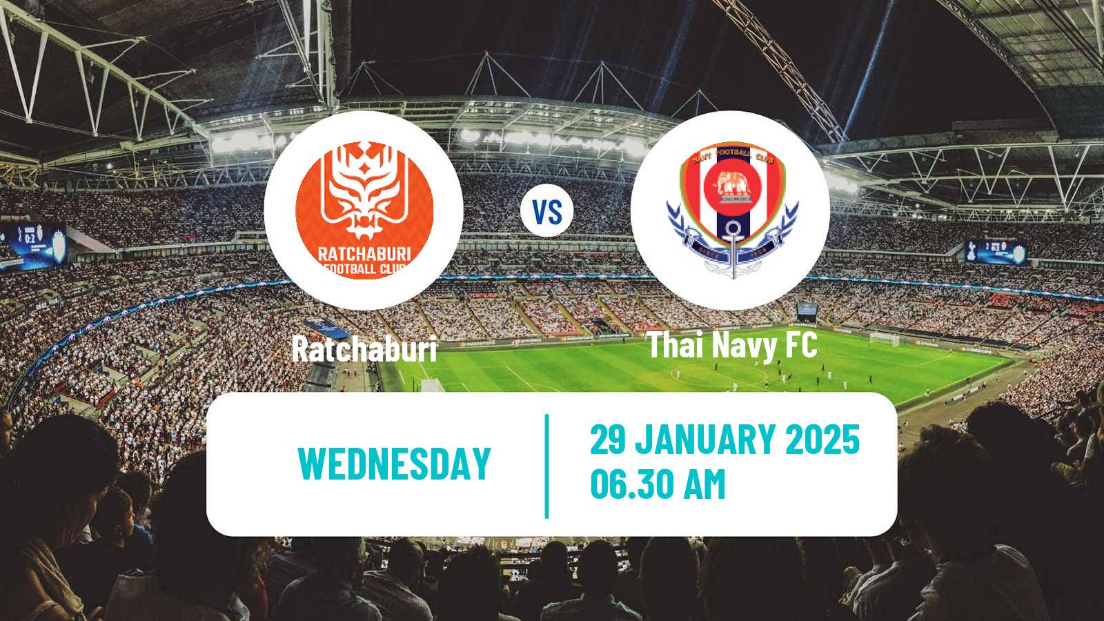 Soccer Thai FA Cup Ratchaburi - Thai Navy