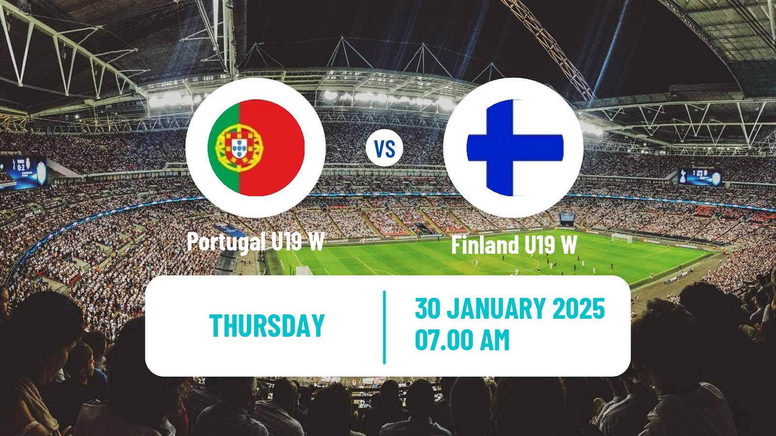 Soccer Friendly International Women Portugal U19 W - Finland U19 W