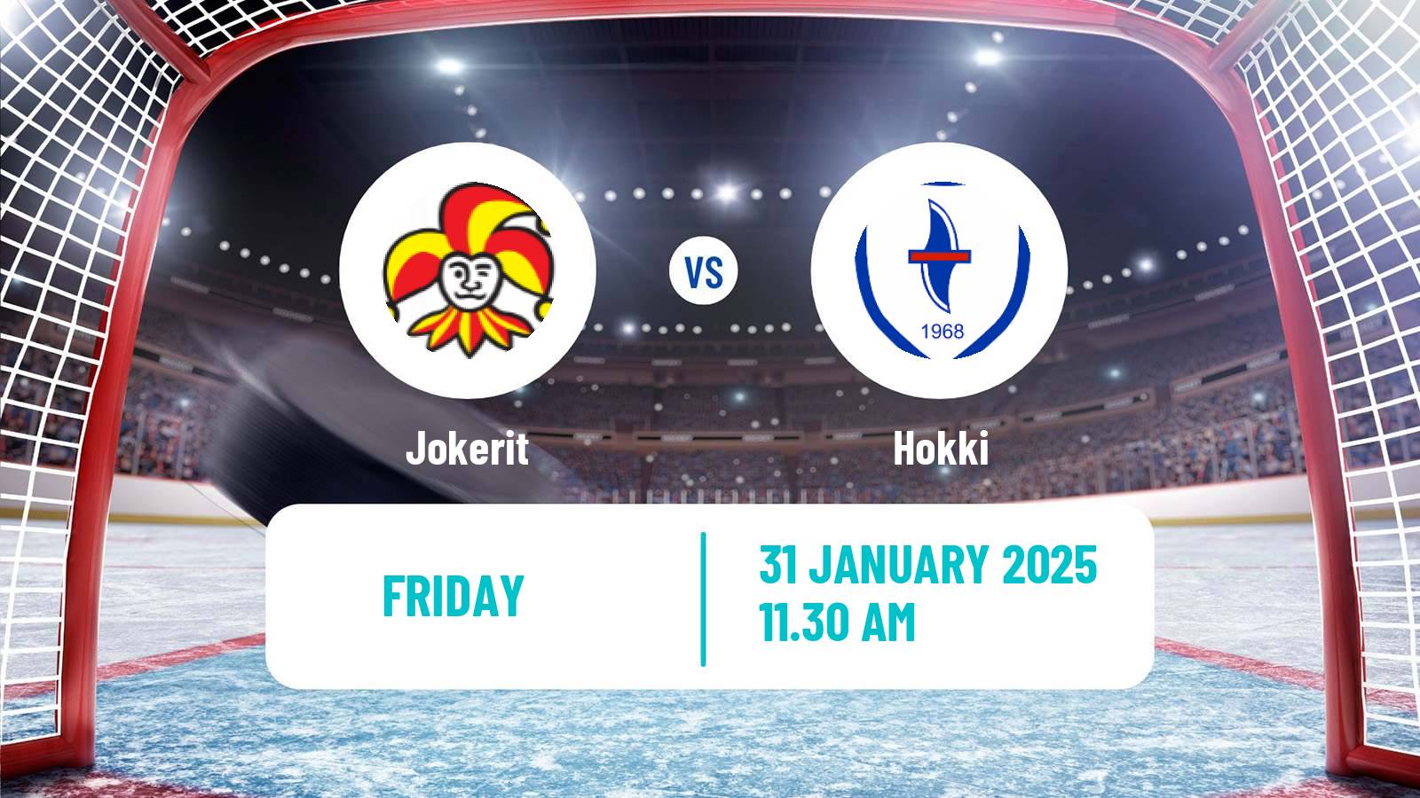 Hockey Finnish Mestis Jokerit - Hokki