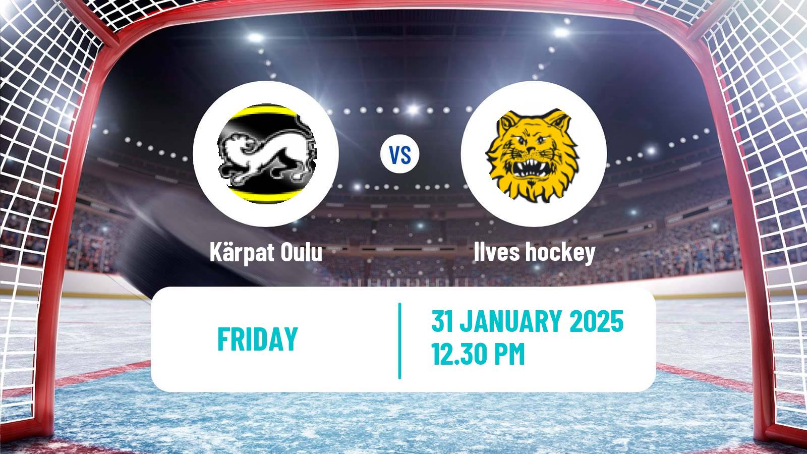 Hockey Finnish SM-liiga Kärpät - Ilves