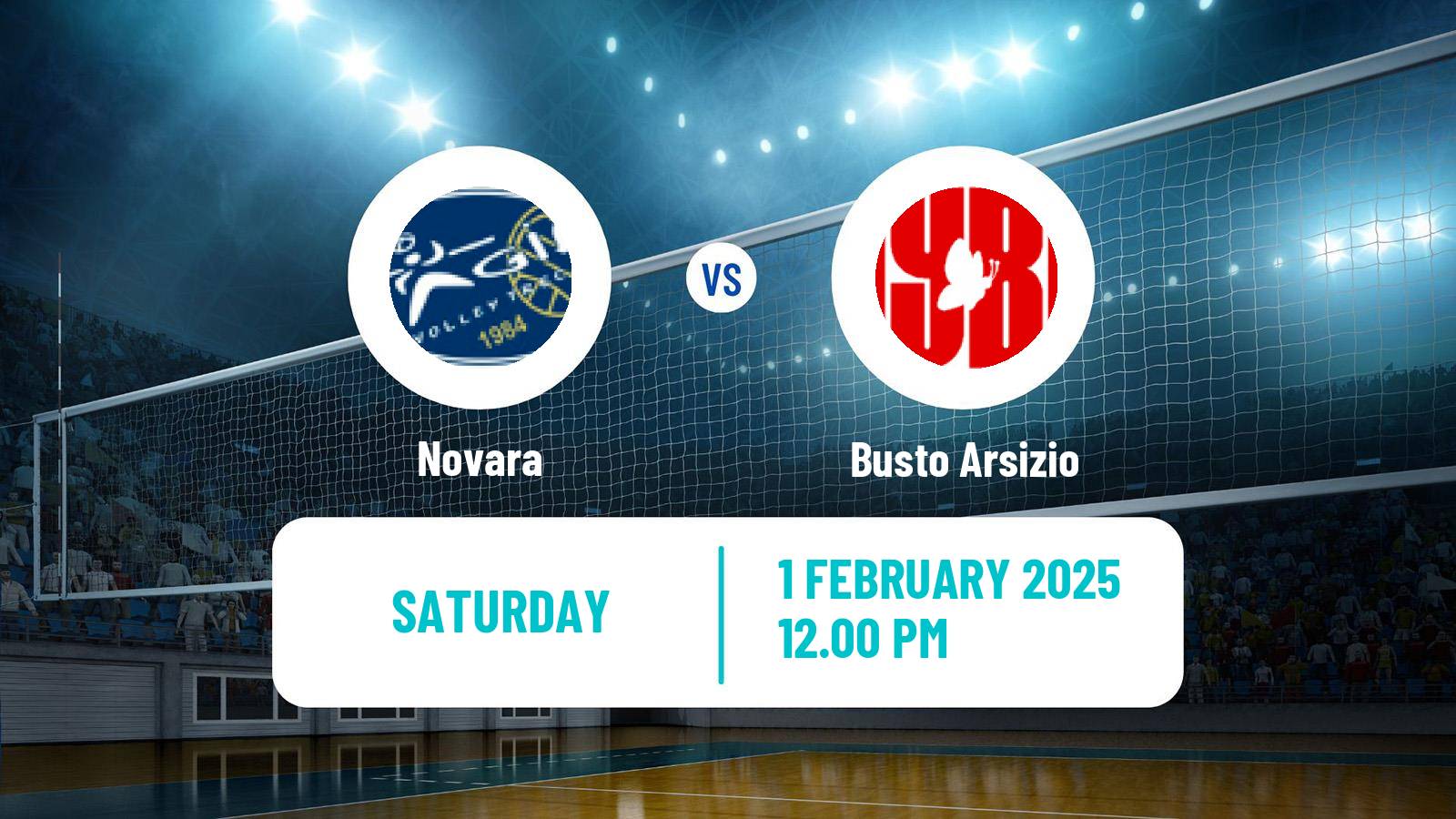 Volleyball Italian Serie A Volleyball Women Novara - Busto Arsizio