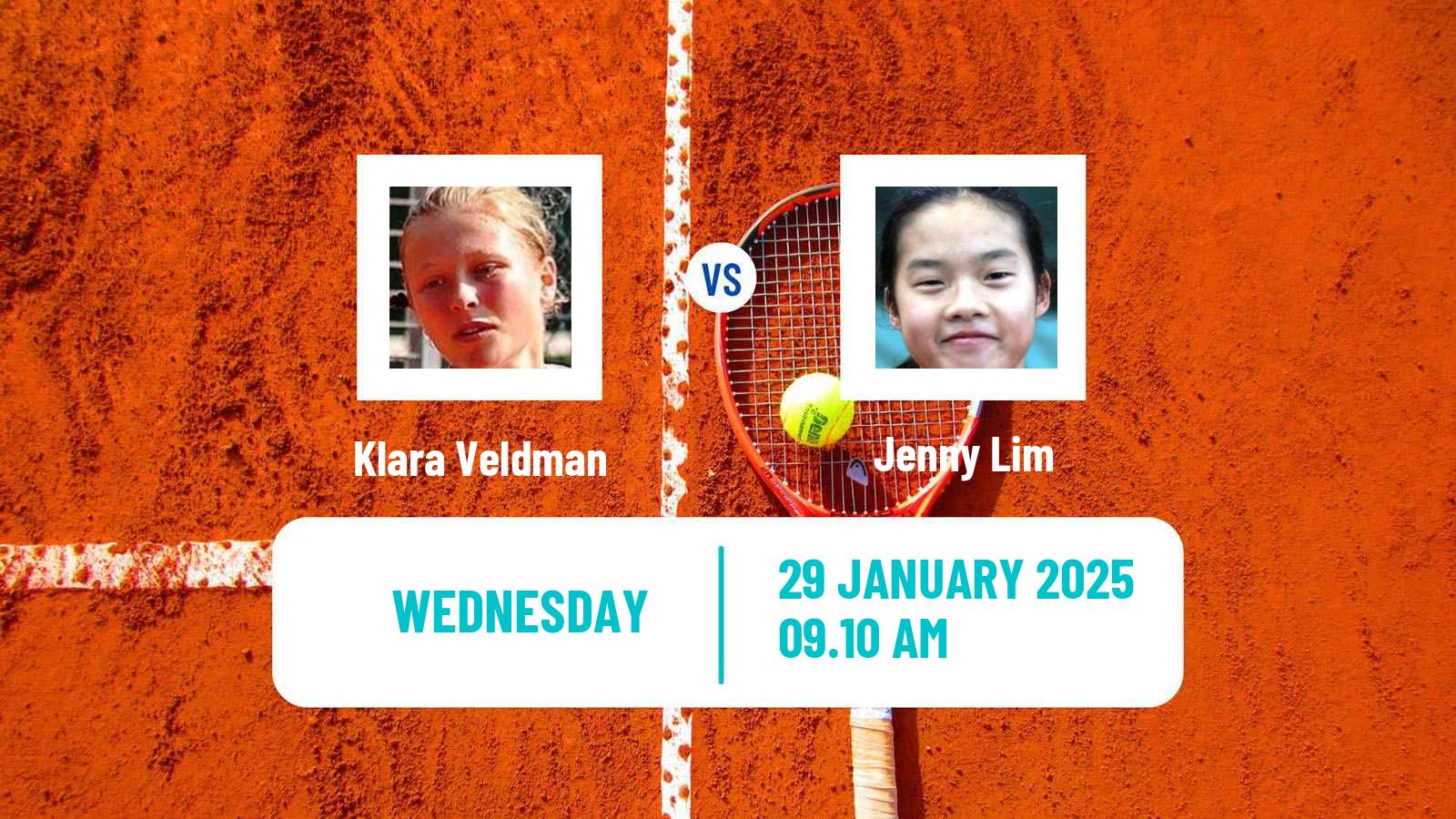 Tennis ITF W15 Monastir 4 Women Klara Veldman - Jenny Lim