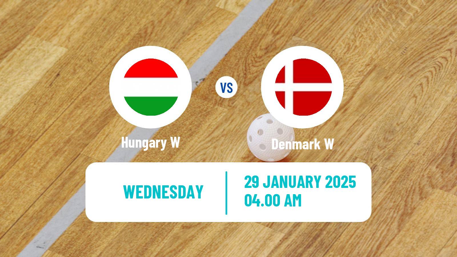 Floorball World Championship Floorball Women Hungary W - Denmark W