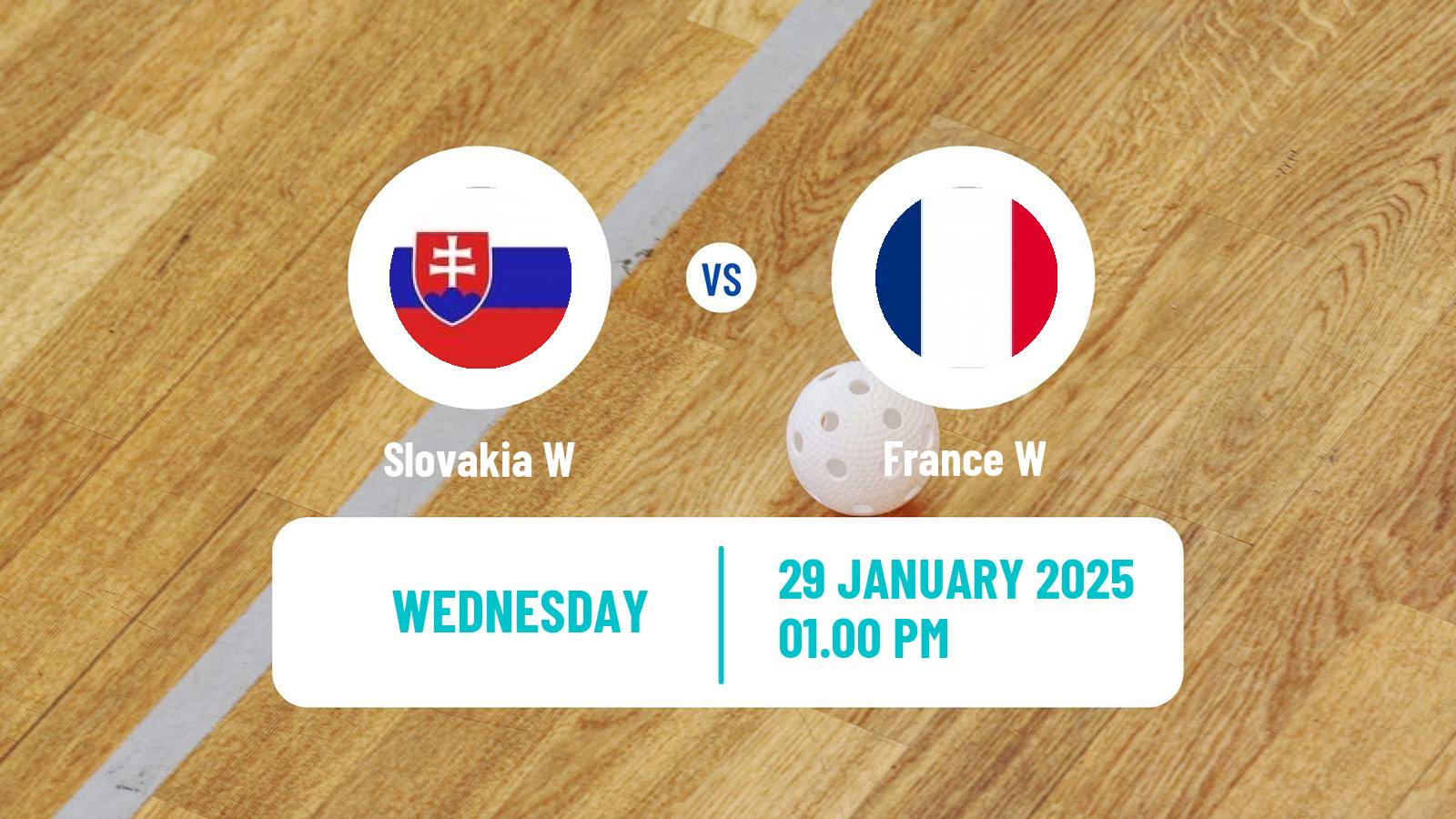 Floorball World Championship Floorball Women Slovakia W - France W