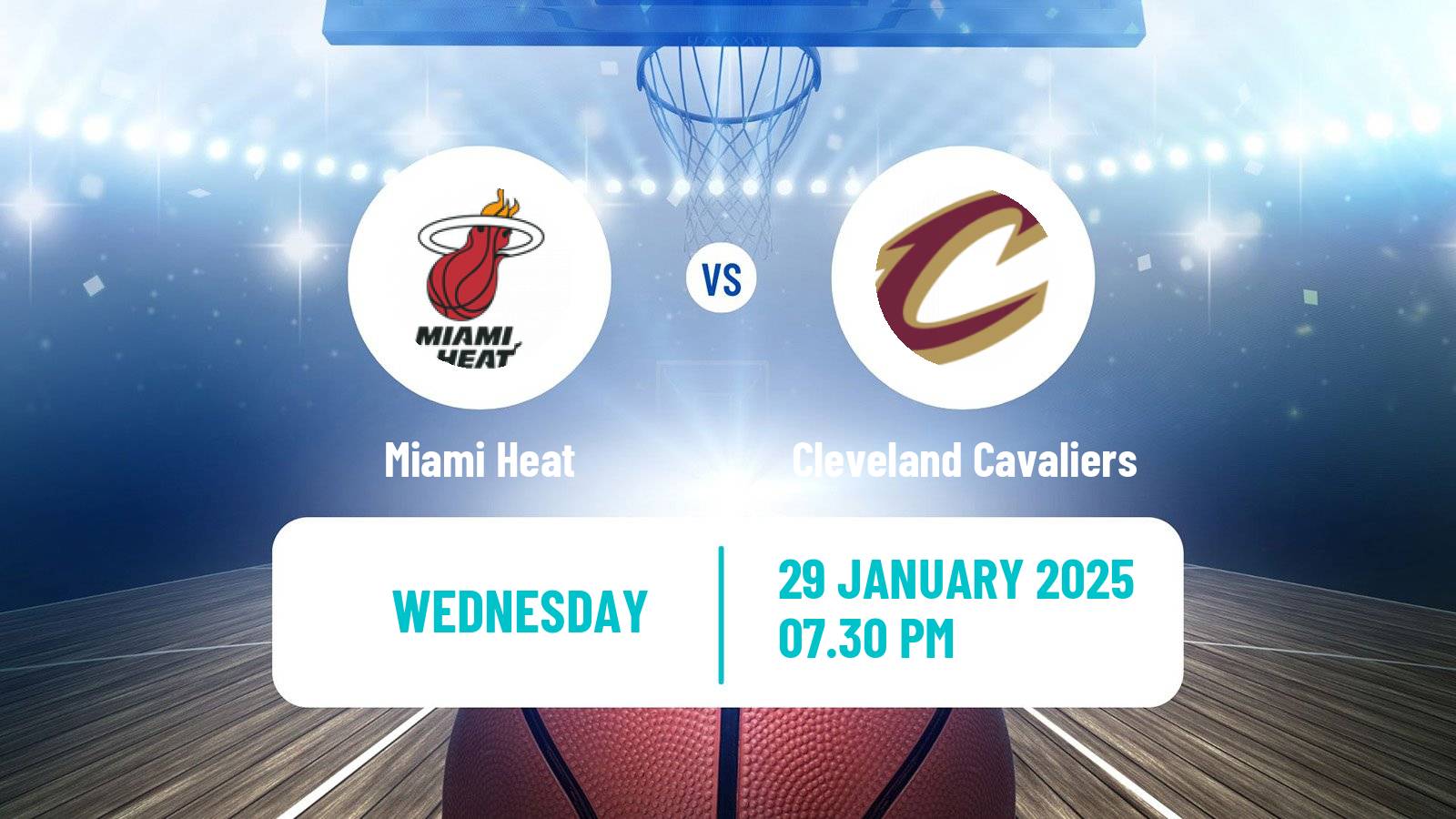 Basketball NBA Miami Heat - Cleveland Cavaliers