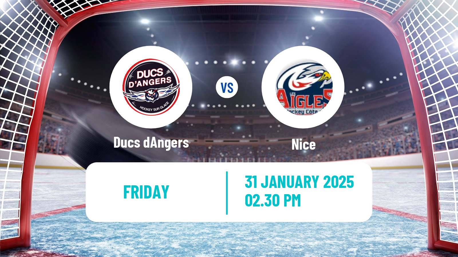 Hockey French Ligue Magnus Angers - Nice