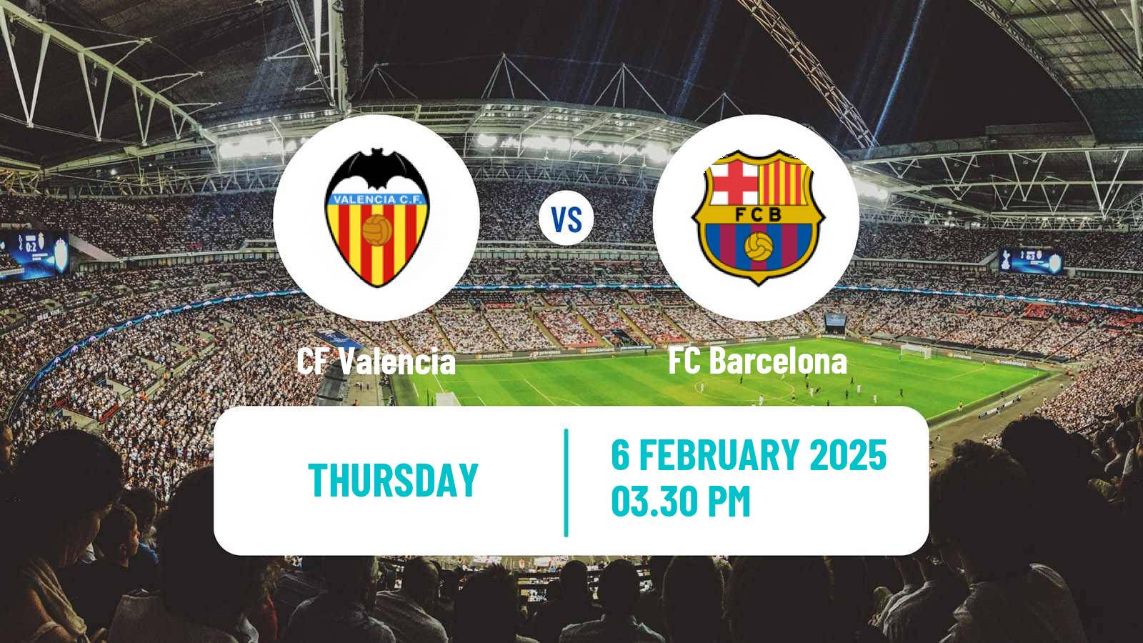 Soccer Spanish Copa del Rey Valencia - Barcelona