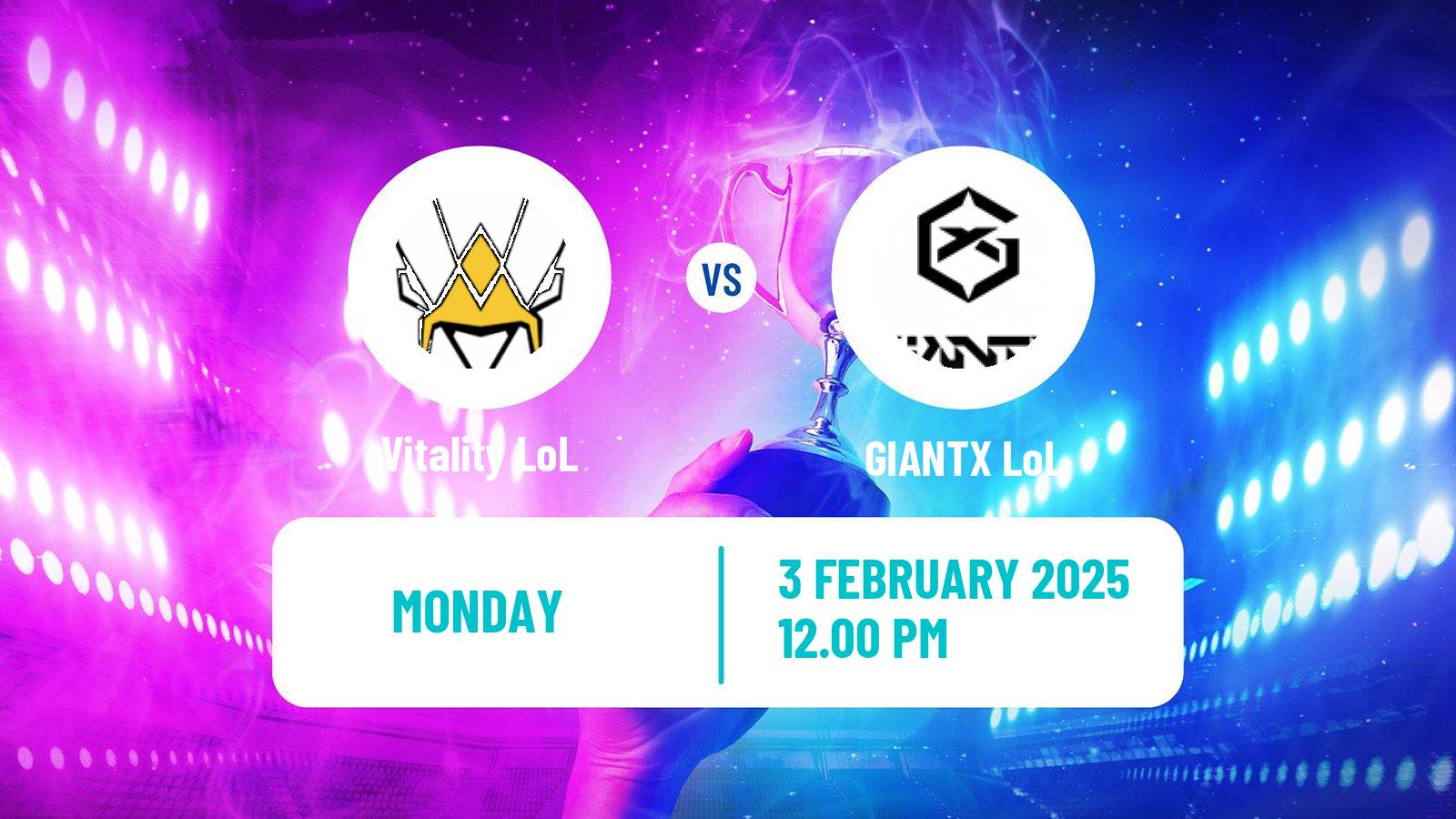 Esports League Of Legends Lec Vitality - GIANTX