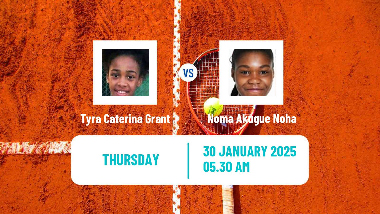 Tennis ITF W50 Porto H Women Tyra Caterina Grant - Noma Akugue Noha