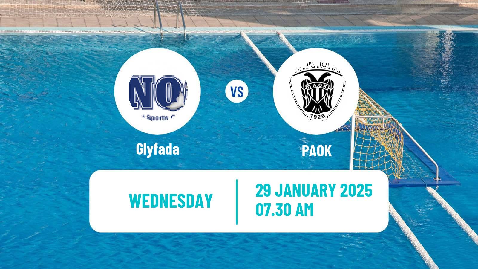 Water polo Greek A1 Water Polo Women Glyfada - PAOK