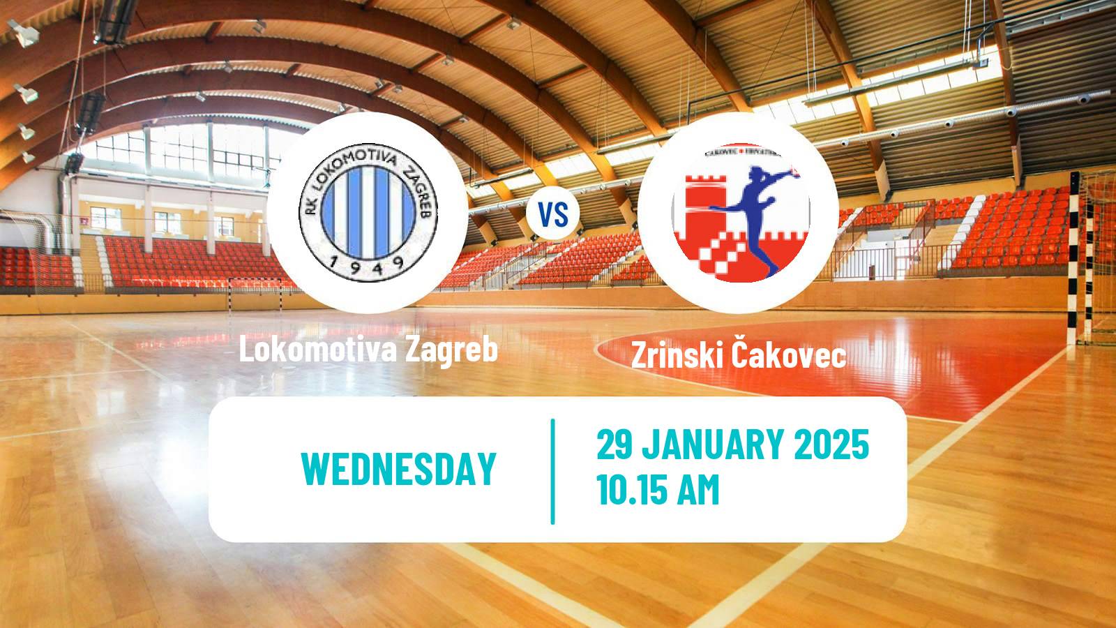 Handball Croatian 1 HRL Handball Women Lokomotiva Zagreb - Zrinski Čakovec