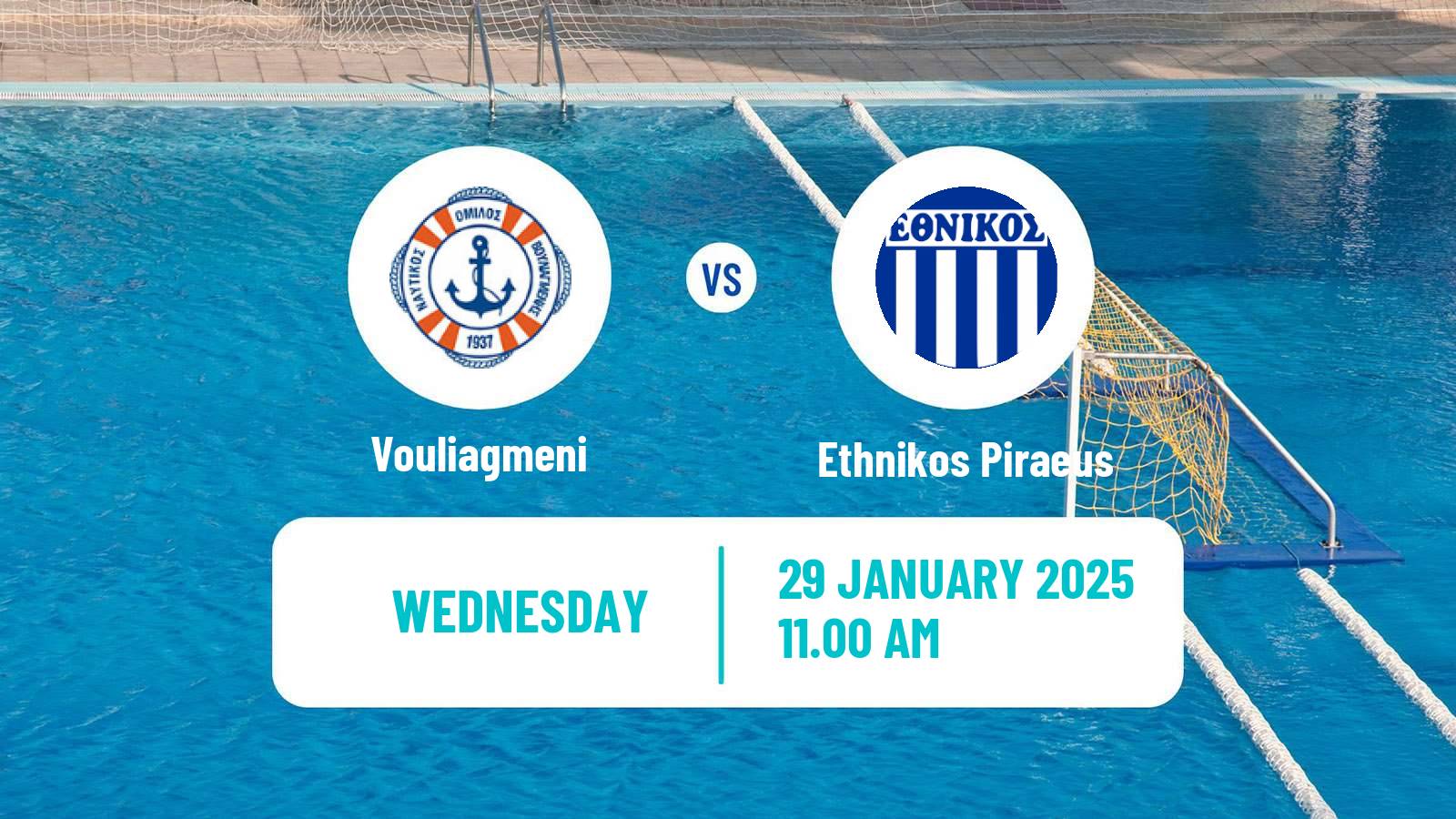 Water polo Greek A1 Water Polo Women Vouliagmeni - Ethnikos Piraeus