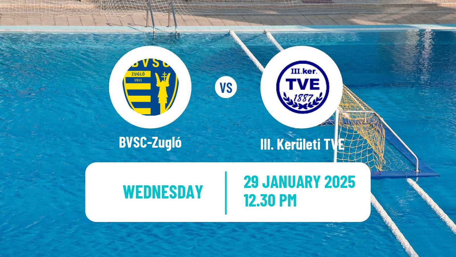 Water polo Hungarian OB I Water Polo Women BVSC-Zugló - III. Kerületi TVE