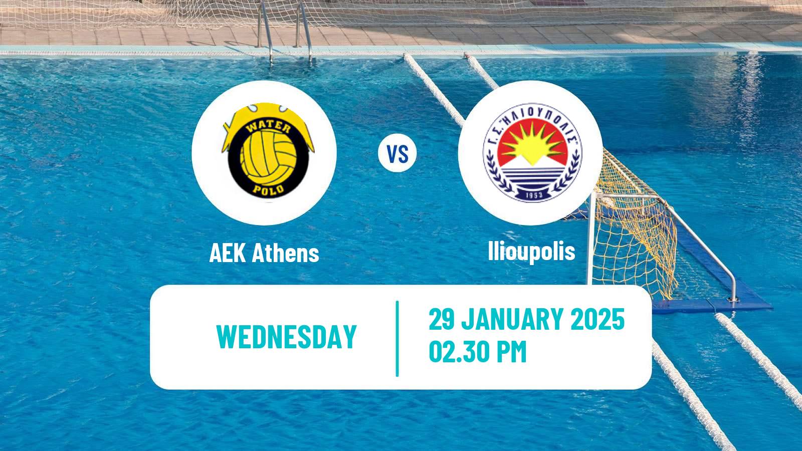 Water polo Greek A1 Water Polo Women AEK Athens - Ilioupolis