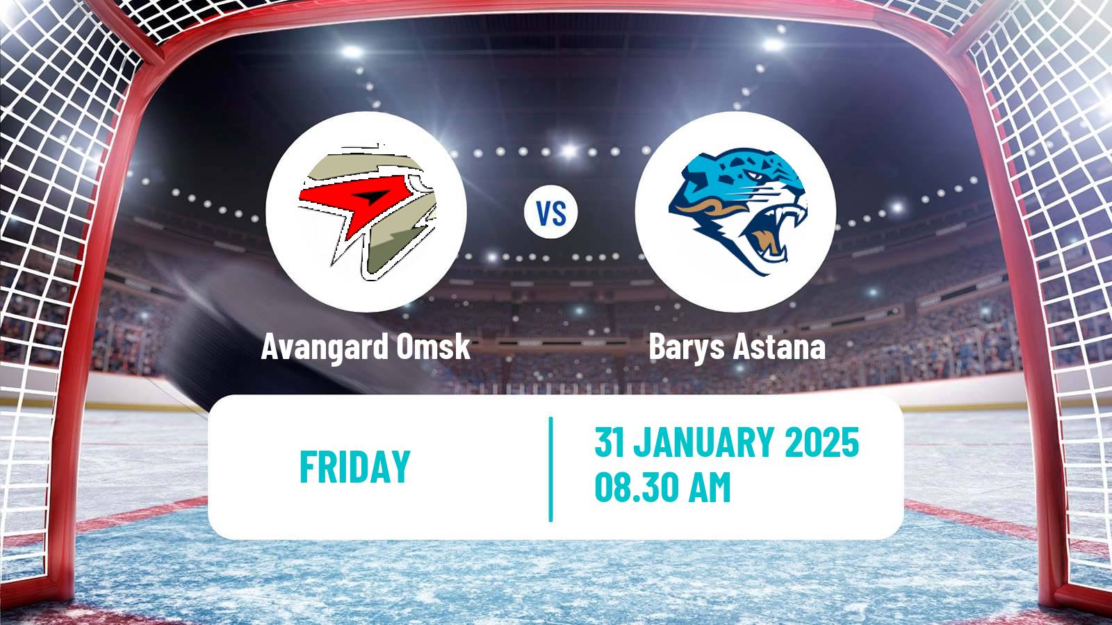 Hockey KHL Avangard Omsk - Barys Astana