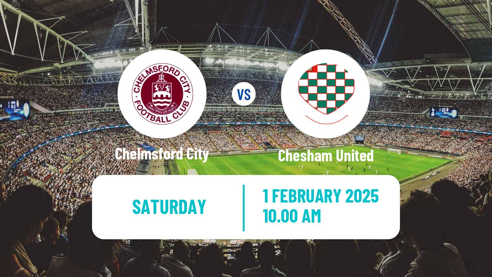 Soccer English National League South Chelmsford City - Chesham United