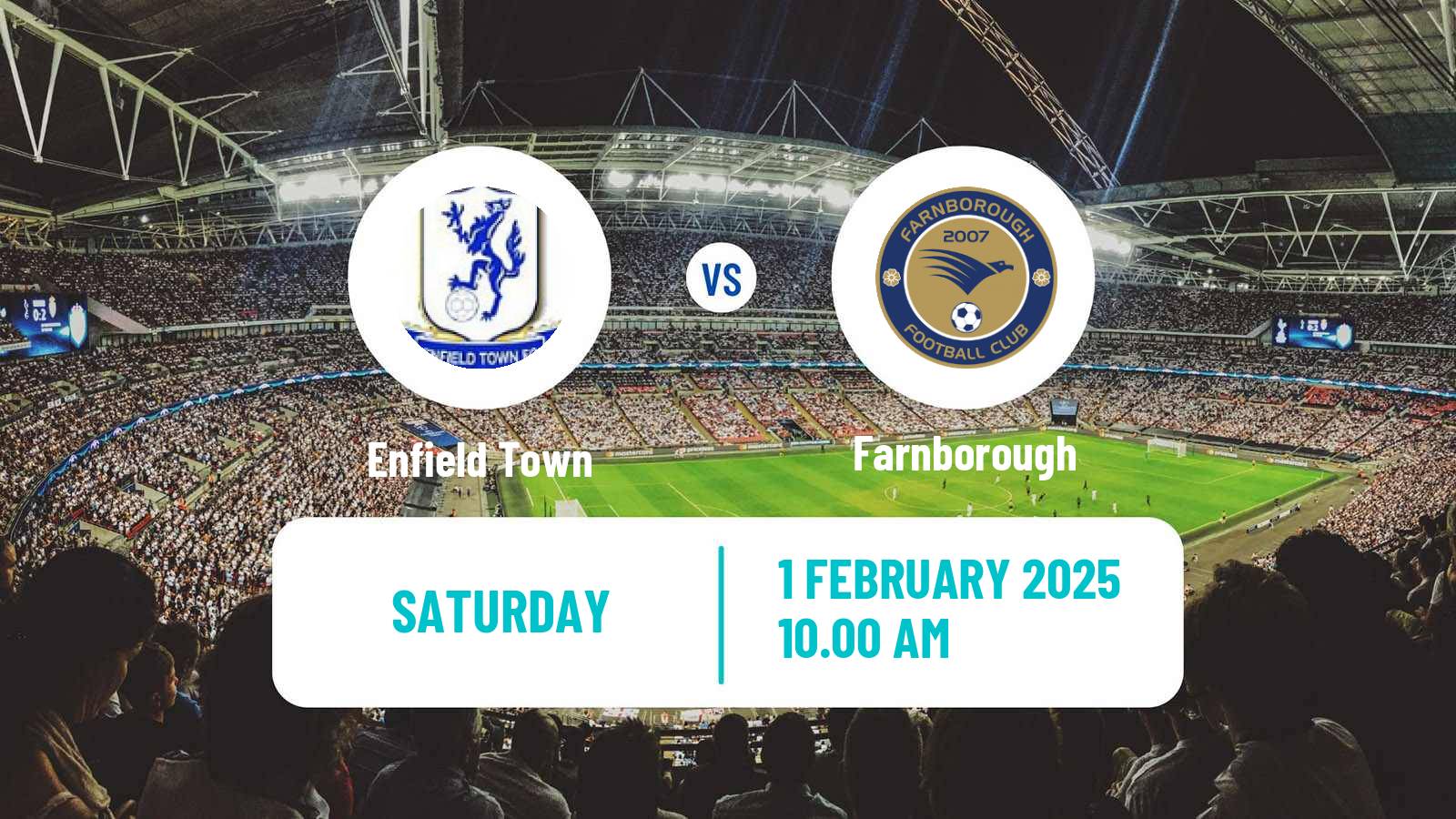 Soccer English National League South Enfield Town - Farnborough