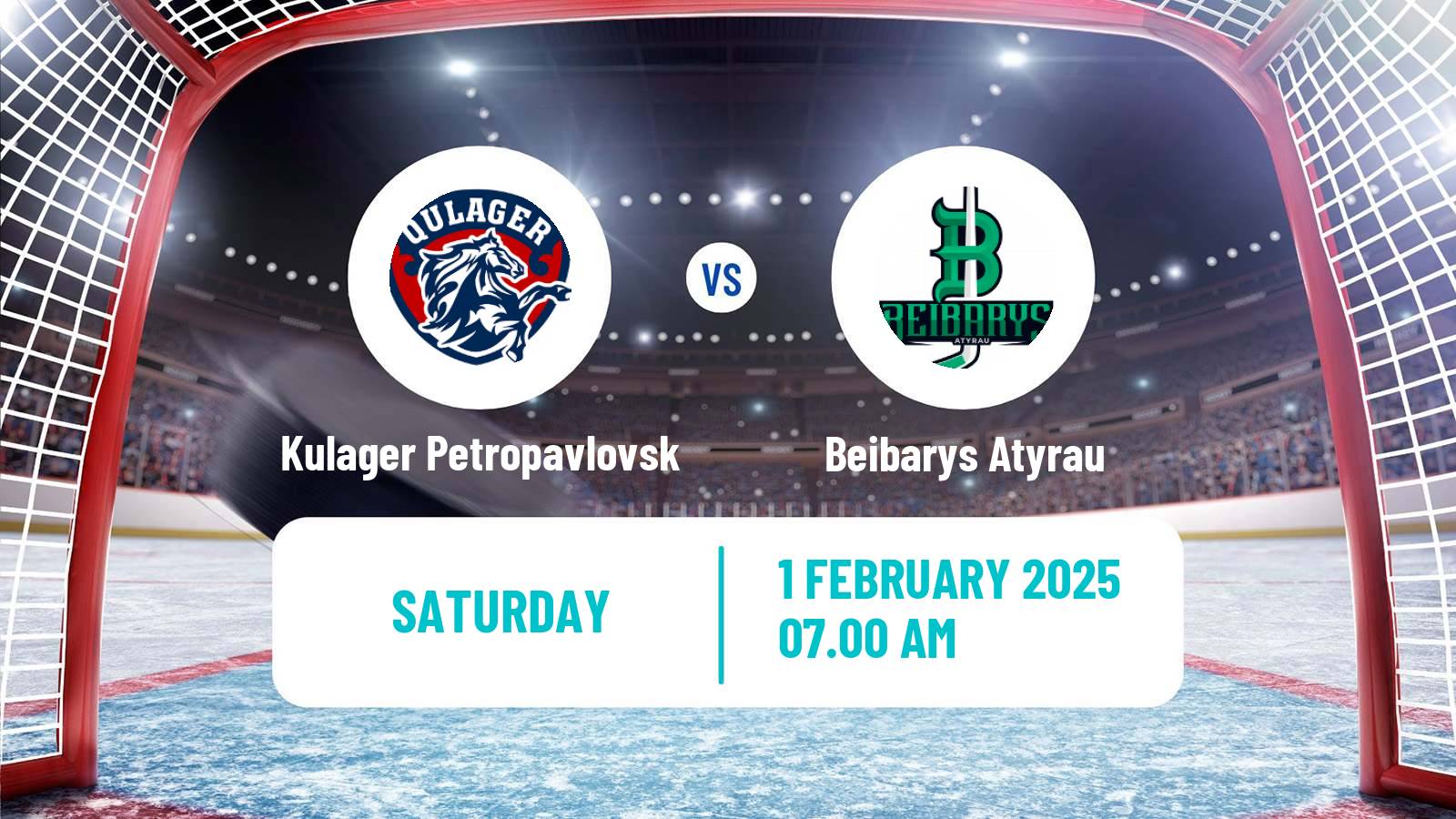 Hockey Kazakh Ice Hockey Championship Kulager Petropavlovsk - Beibarys Atyrau