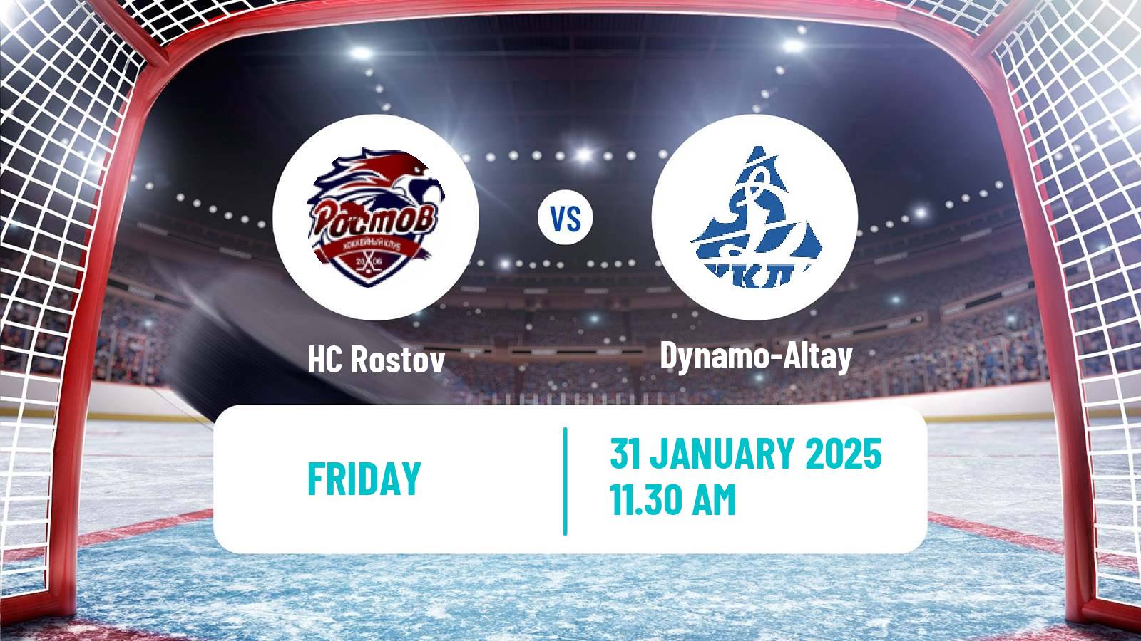 Hockey VHL Rostov - Dynamo-Altay