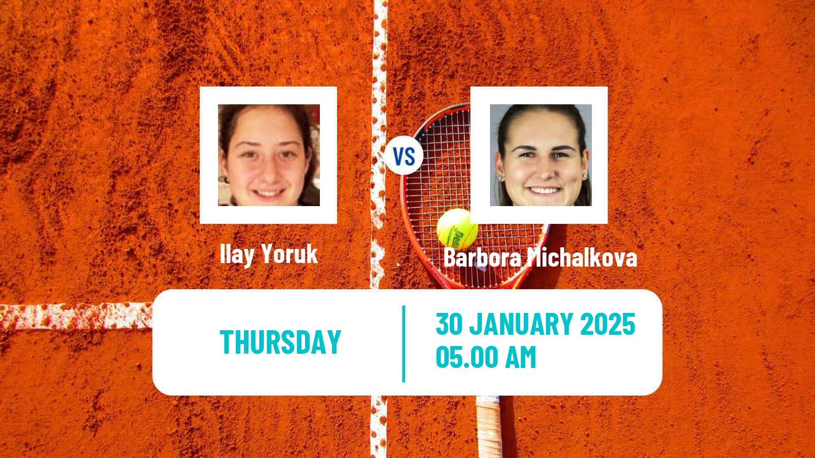 Tennis ITF W15 Antalya 4 Women Ilay Yoruk - Barbora Michalkova