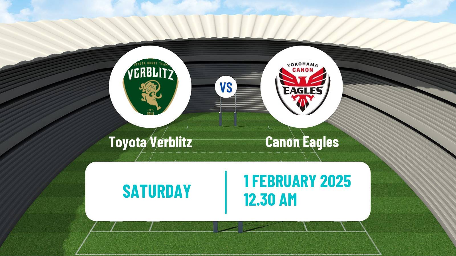 Rugby union Japan League One Rugby Union Toyota Verblitz - Canon Eagles