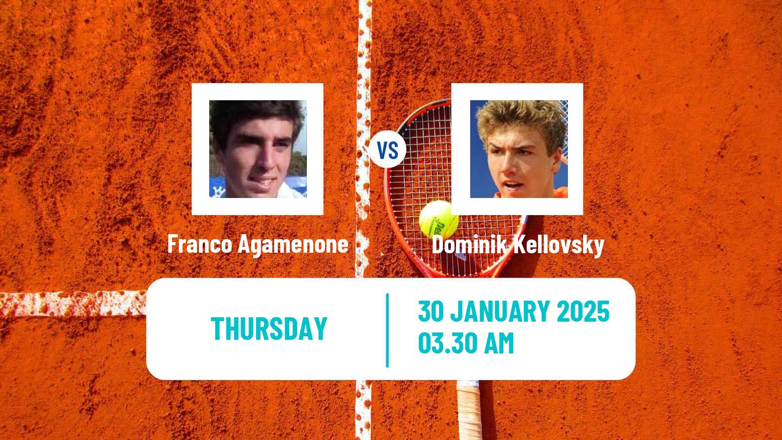 Tennis ITF M25 Antalya Men Franco Agamenone - Dominik Kellovsky