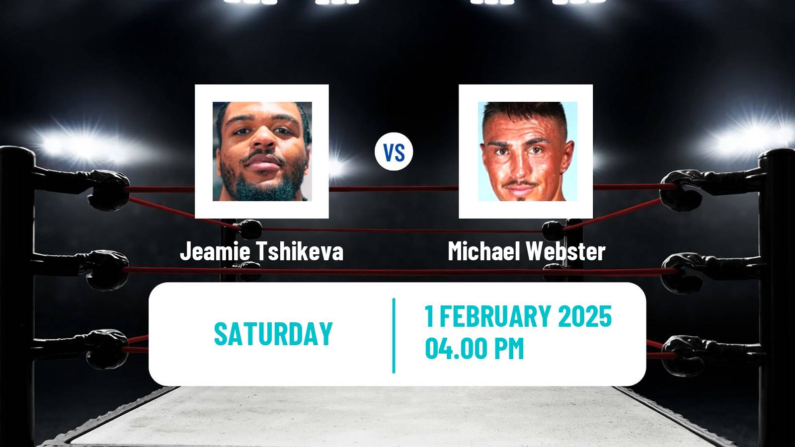 Boxing Heavyweight Others Matches Men Jeamie Tshikeva - Michael Webster