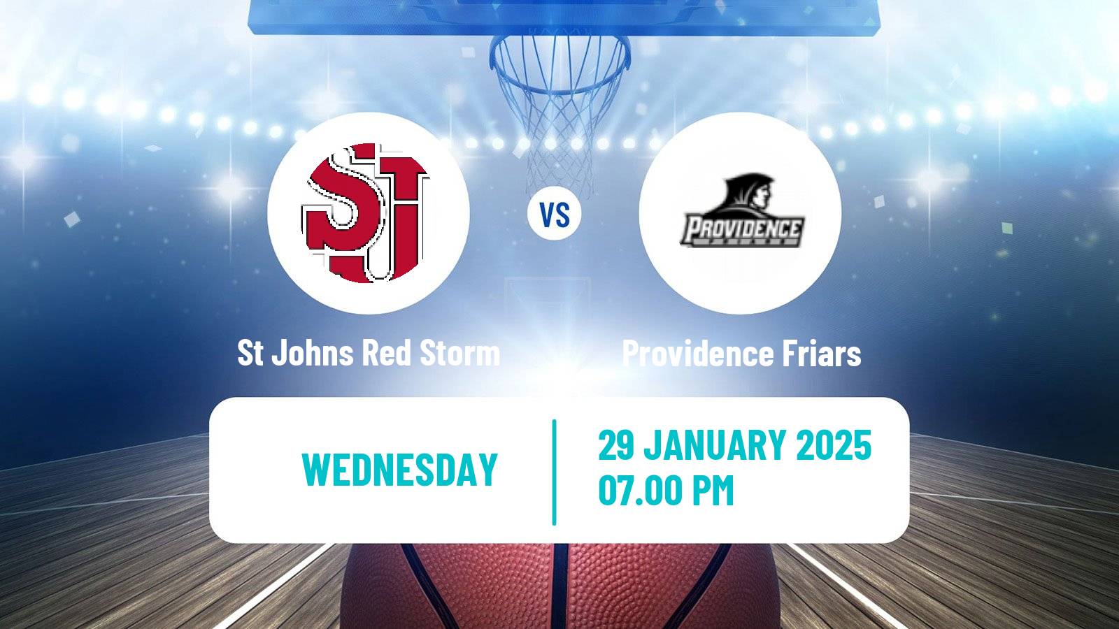 Basketball NCAA College Basketball Women St Johns Red Storm - Providence Friars