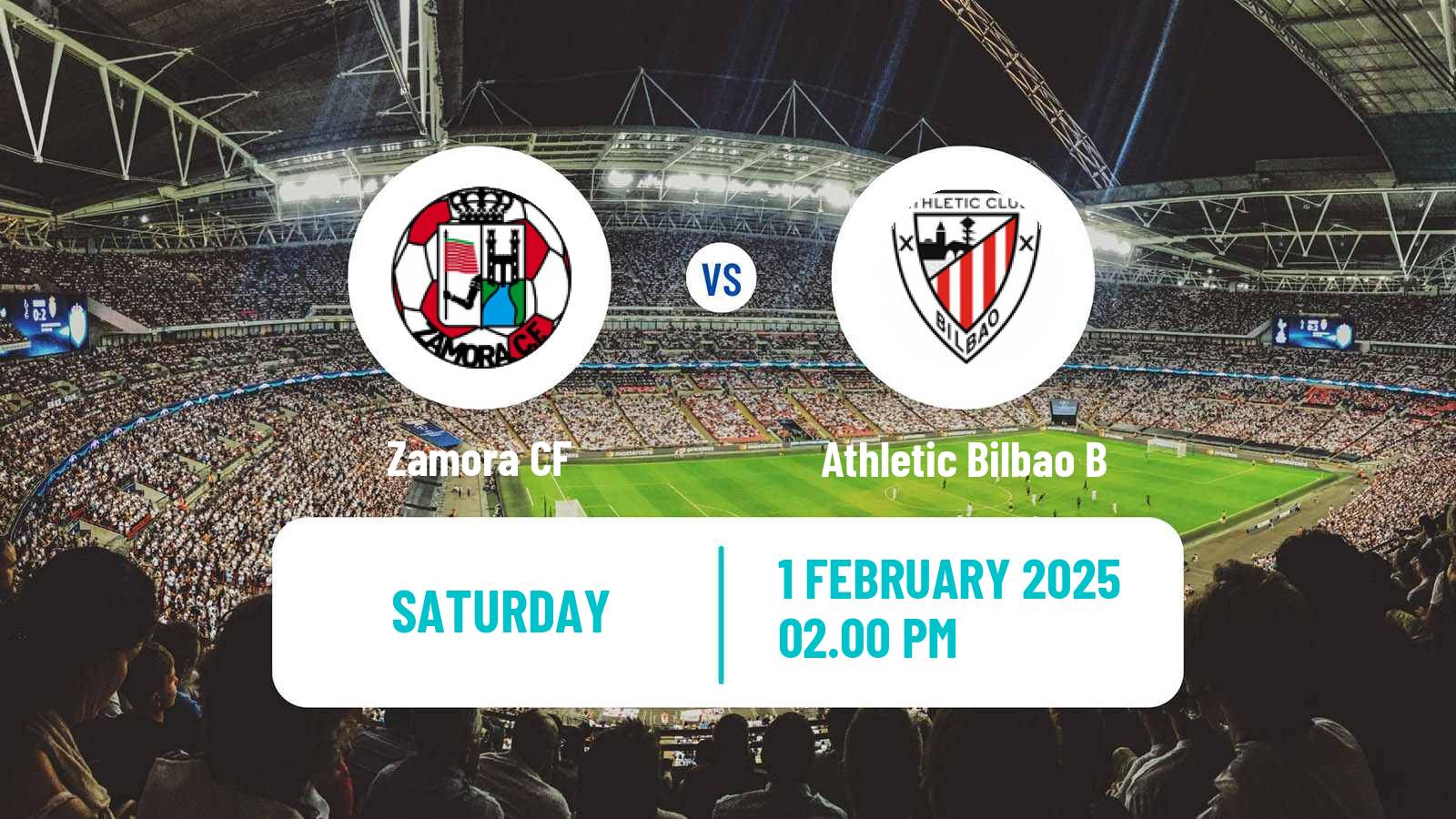 Soccer Spanish Primera RFEF Group 1 Zamora - Athletic Bilbao B