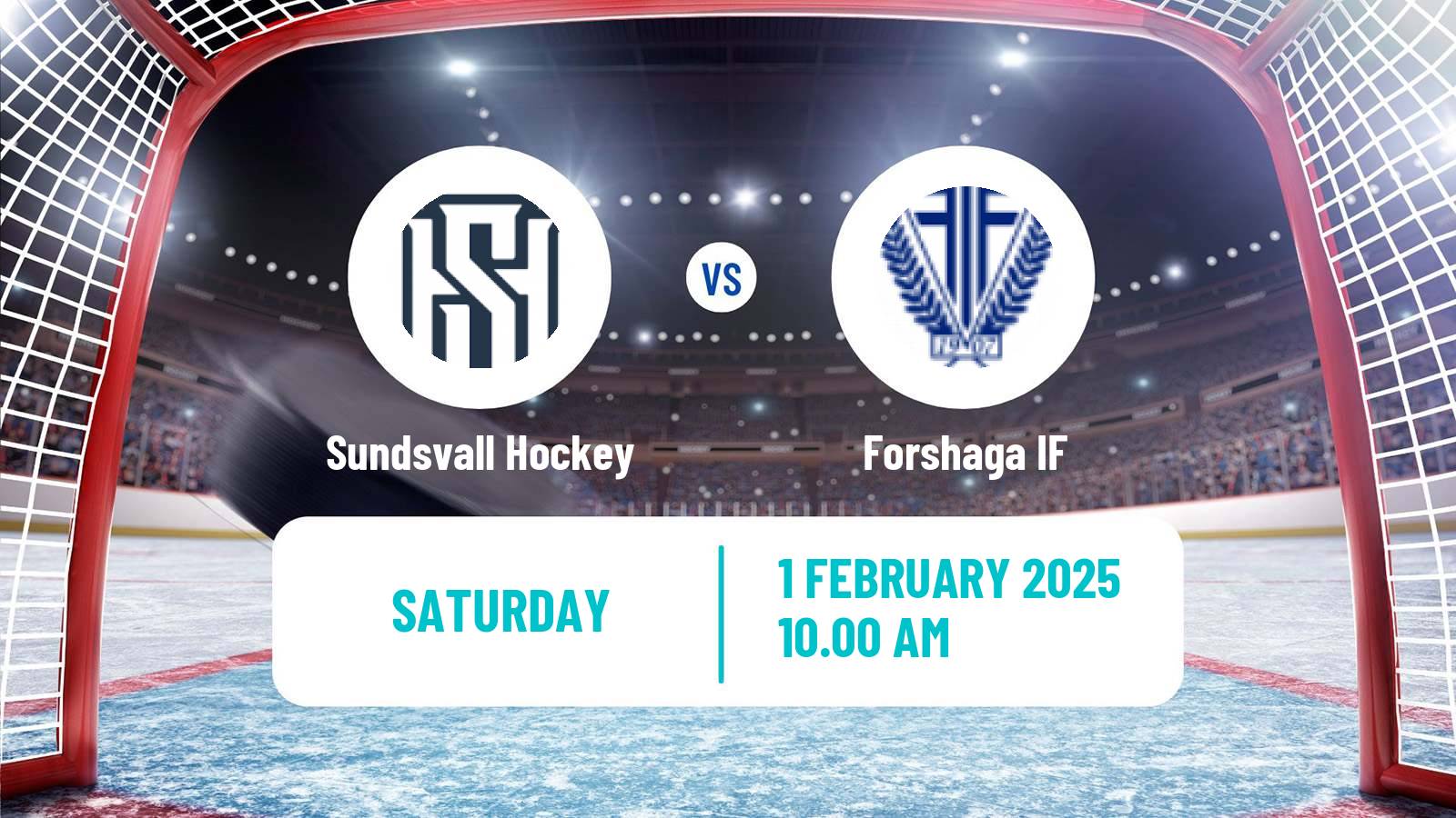 Hockey Swedish Hockey AllEttan Norra Sundsvall Hockey - Forshaga