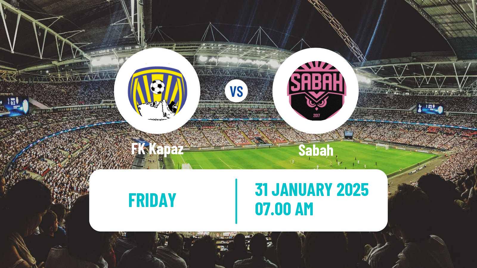 Soccer Azerbaijan Premier League Kapaz - Sabah