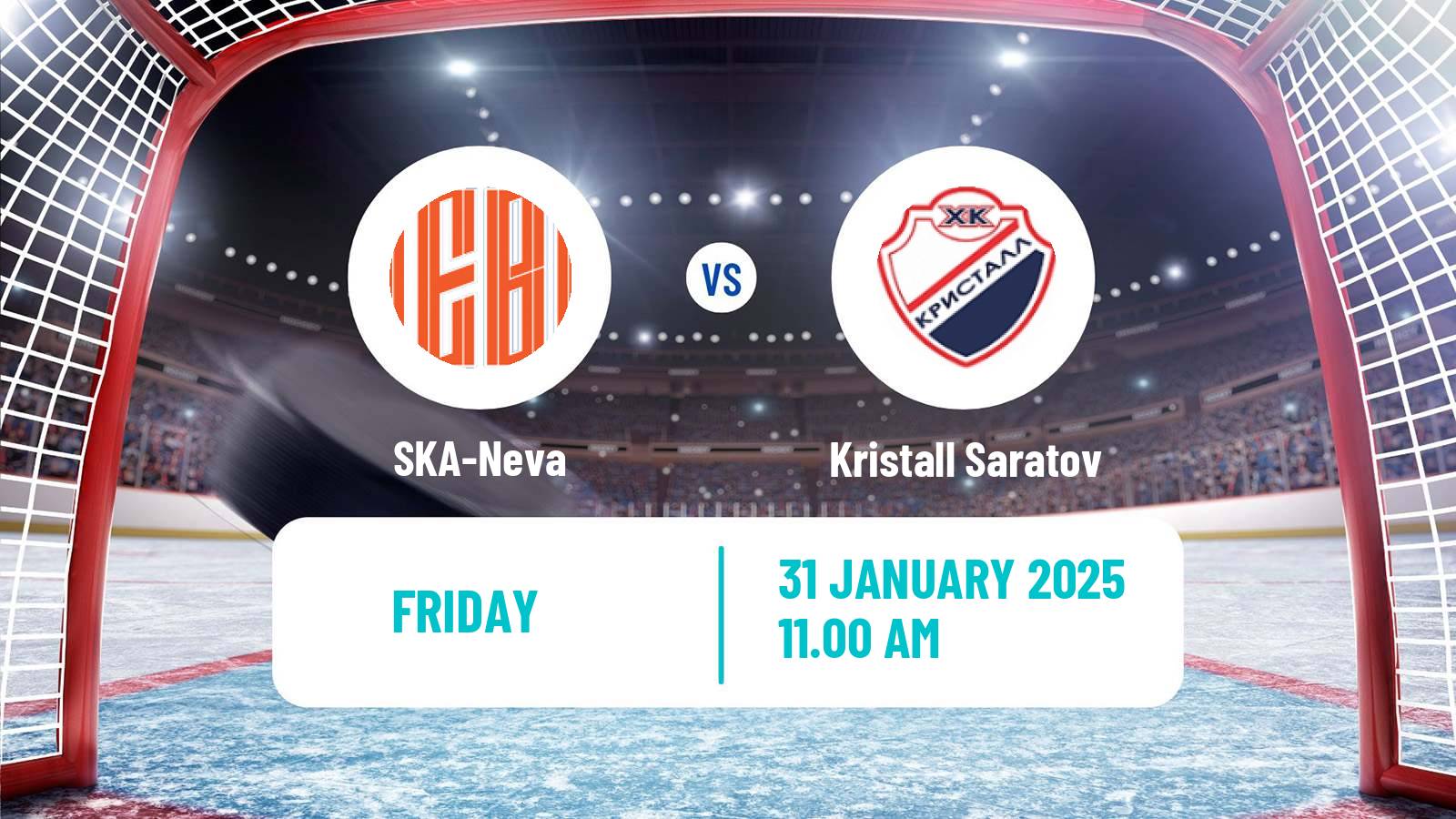 Hockey VHL SKA-Neva - Kristall Saratov