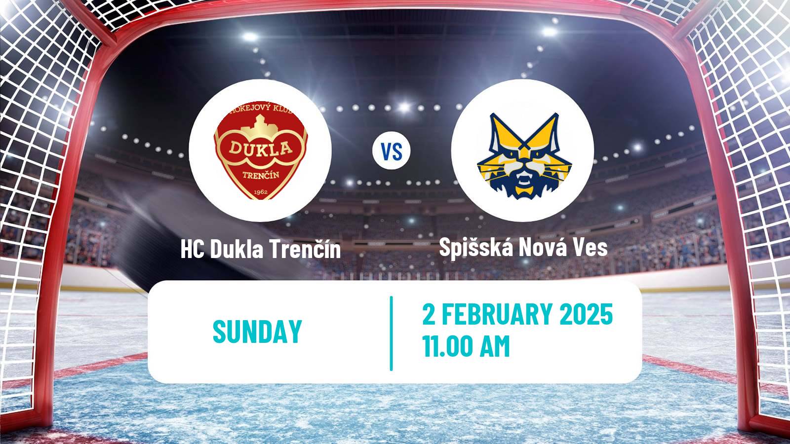 Hockey Slovak Extraliga HC Dukla Trenčín - Spišská Nová Ves