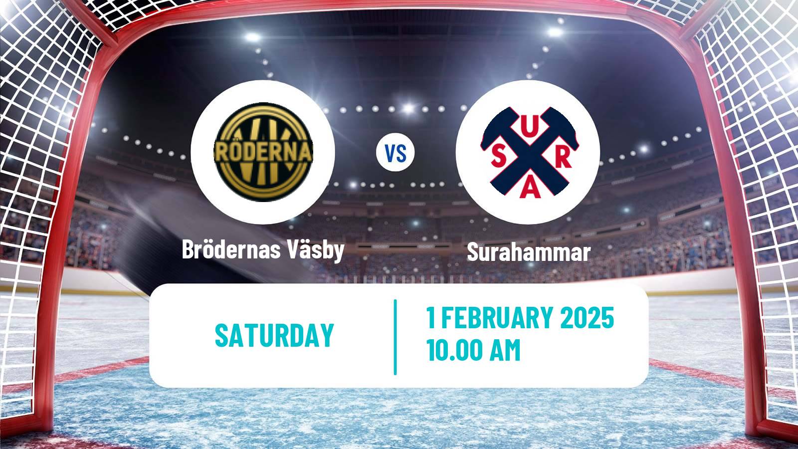 Hockey Swedish Hockey AllEttan Norra Brödernas Väsby - Surahammar