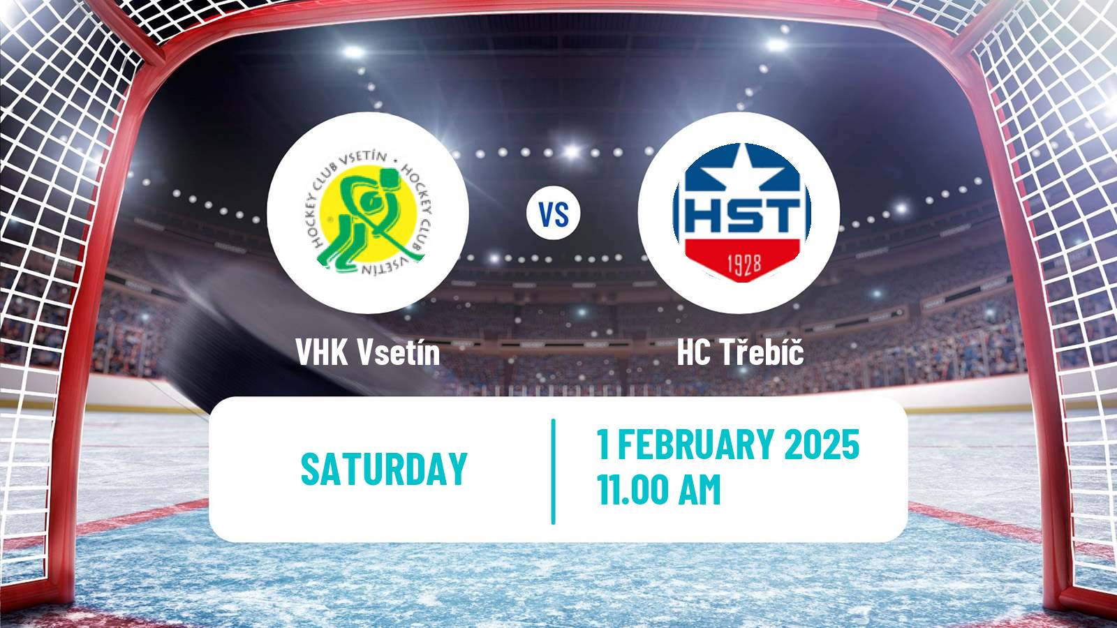 Hockey Czech Chance Liga Vsetín - Třebíč