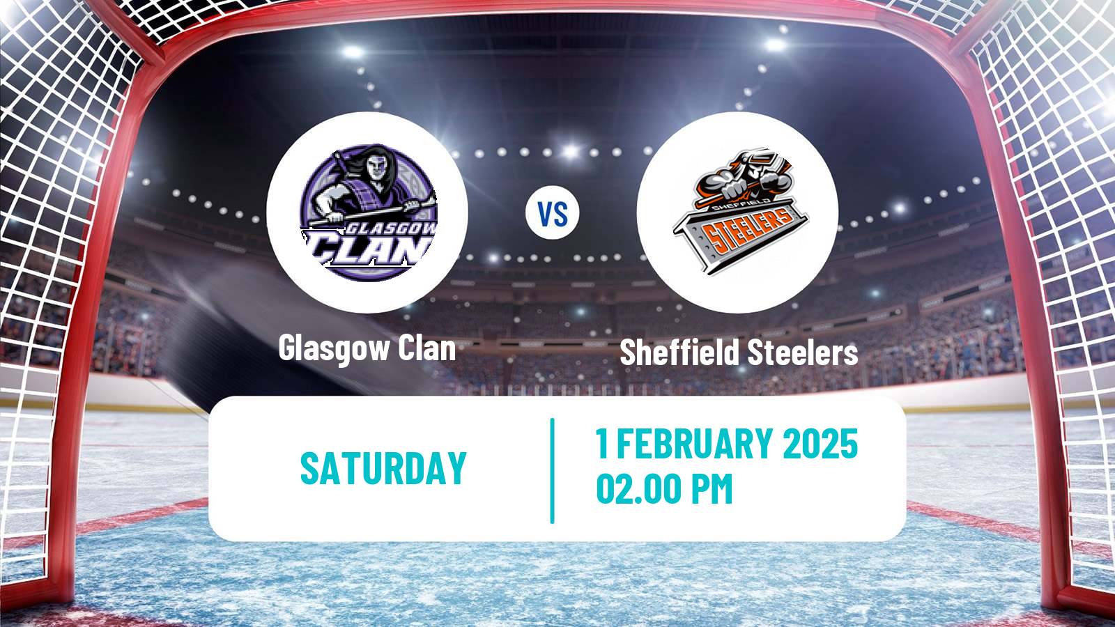 Hockey United Kingdom Elite League Glasgow Clan - Sheffield Steelers