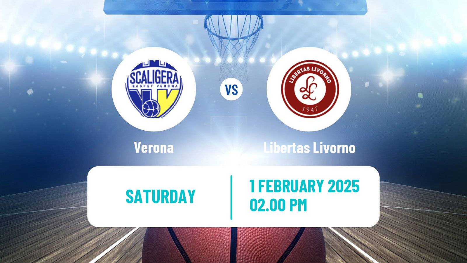 Basketball Italian Serie A2 Basketball Verona - Libertas Livorno