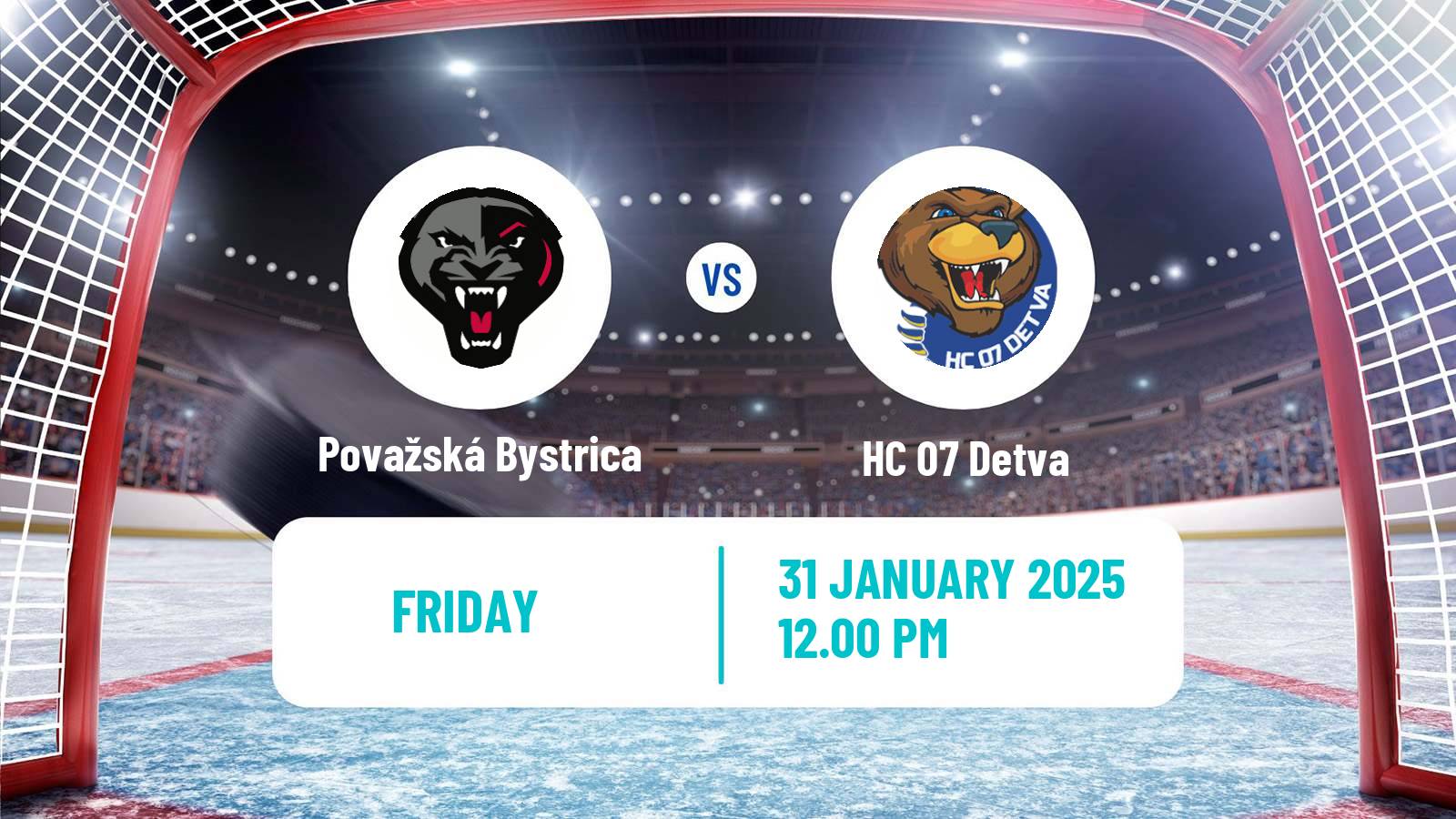 Hockey Slovak 1 Liga Hockey Považská Bystrica - Detva