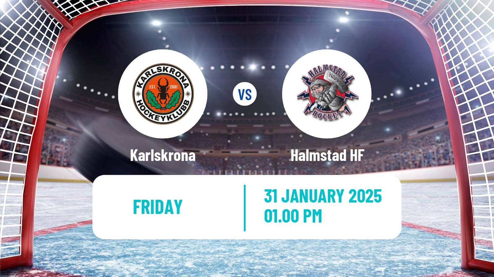 Hockey Swedish Hockey AllEttan Södra Karlskrona - Halmstad