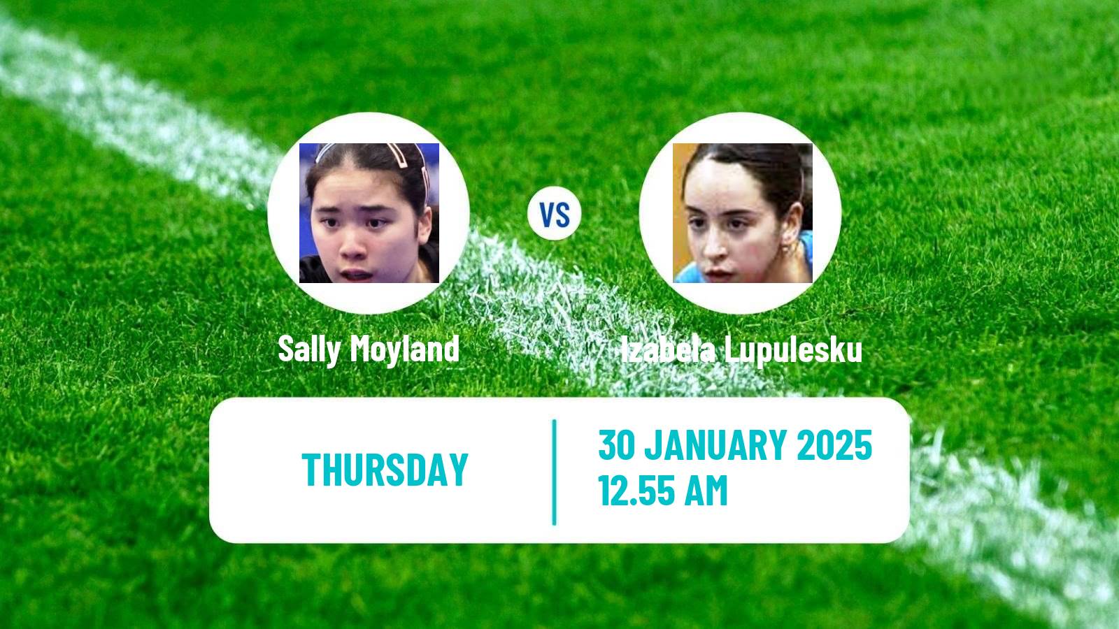 Table tennis Singapore Smash Women Sally Moyland - Izabela Lupulesku