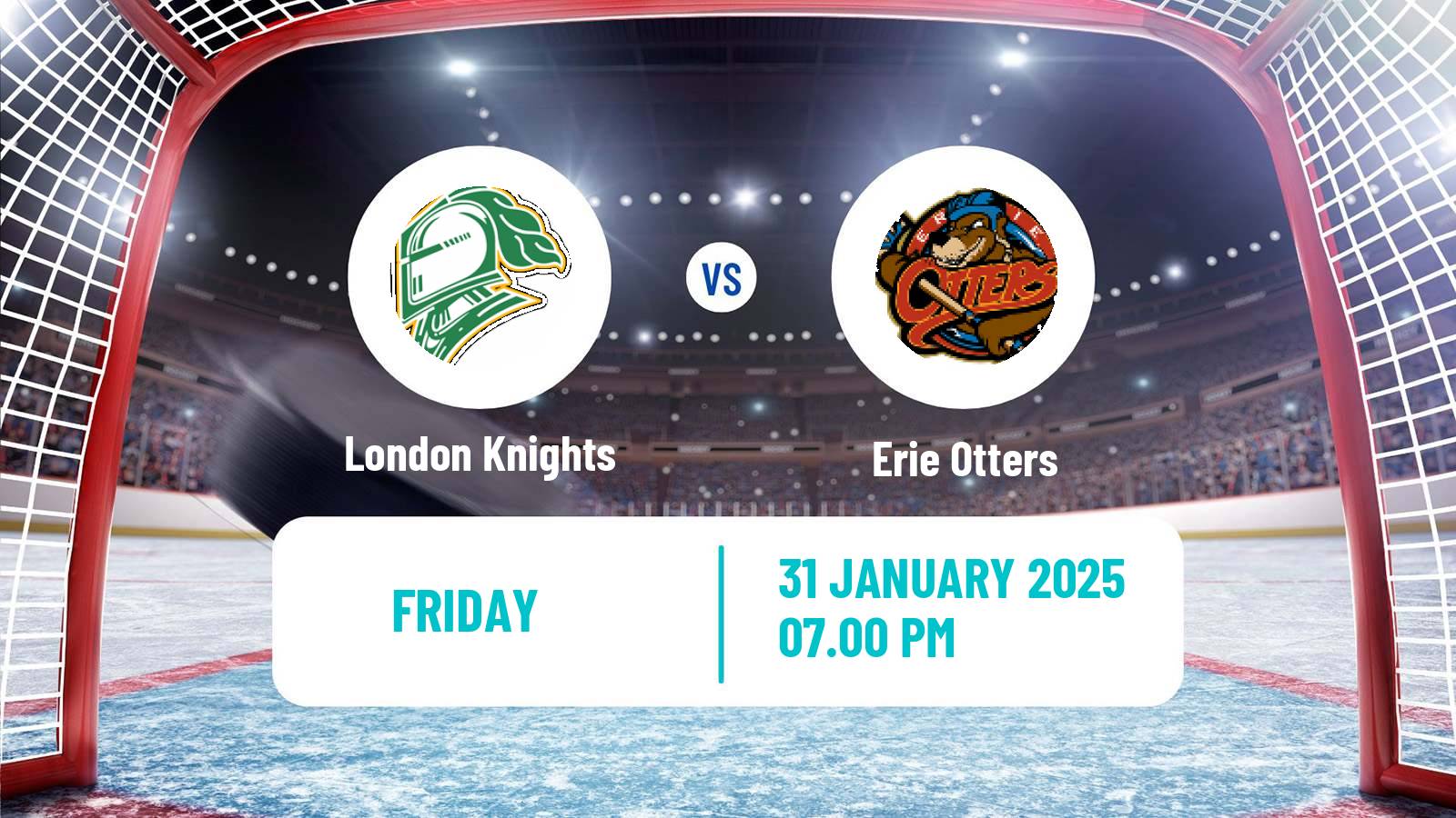 Hockey OHL London Knights - Erie Otters