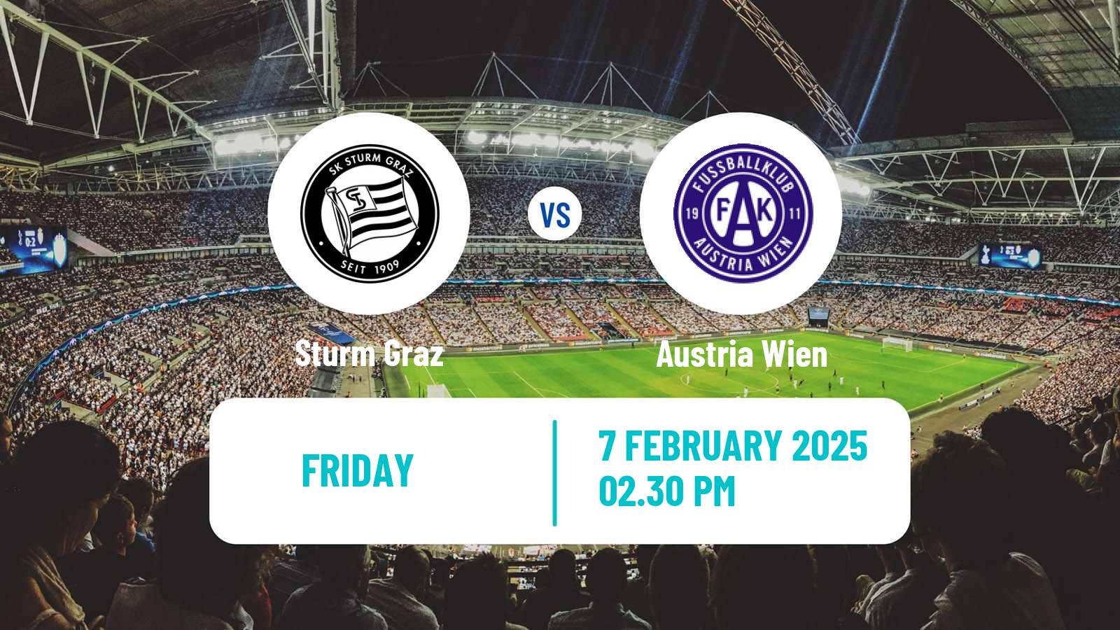 Soccer Austrian Bundesliga Sturm Graz - Austria Wien