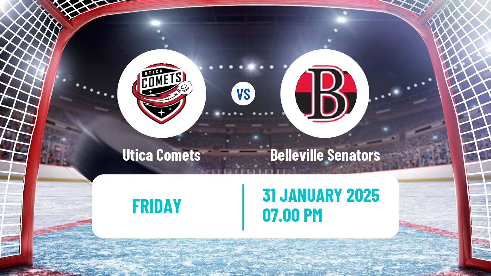 Hockey AHL Utica Comets - Belleville Senators