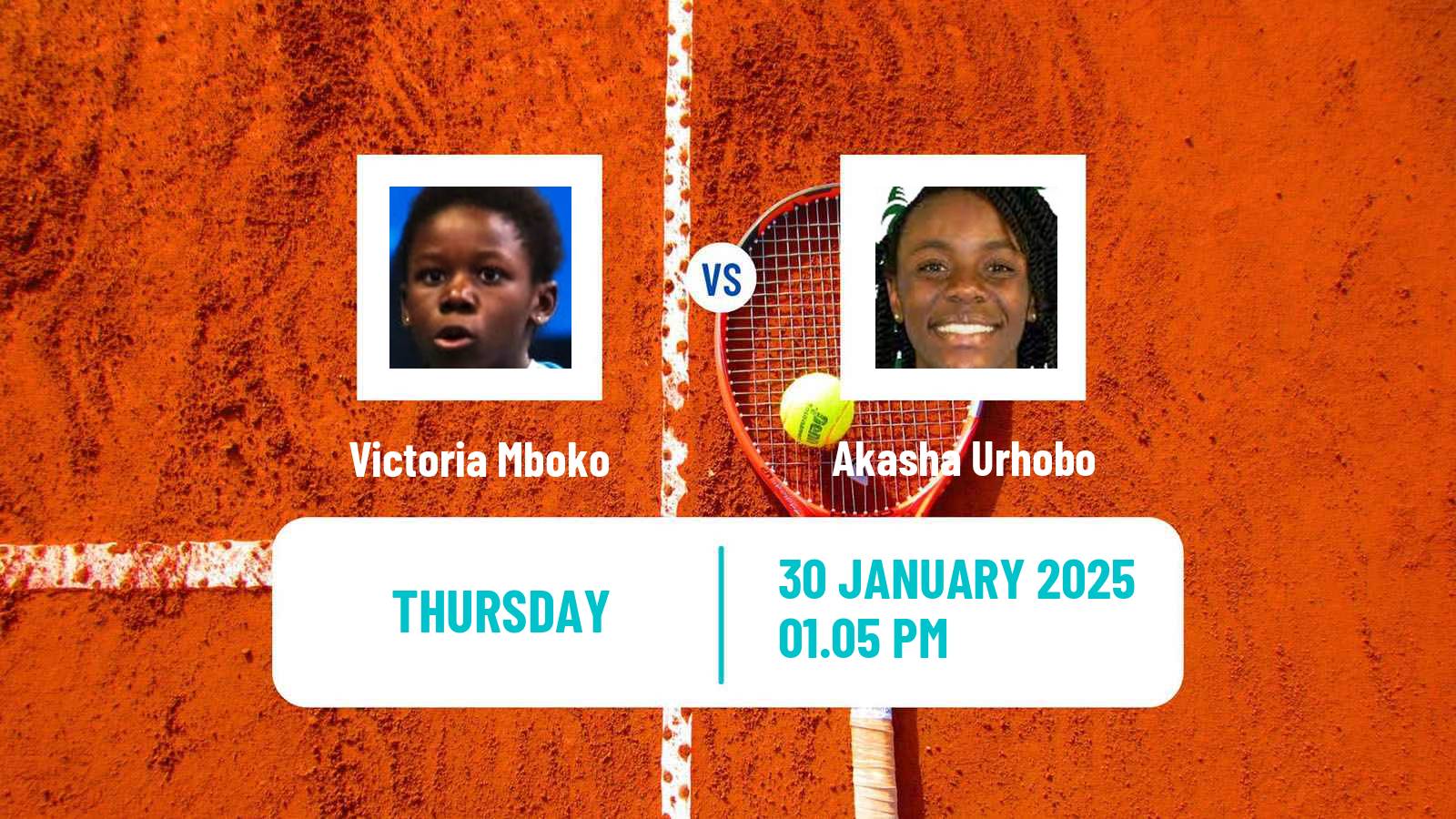 Tennis ITF W75 Rome Ga Women Victoria Mboko - Akasha Urhobo