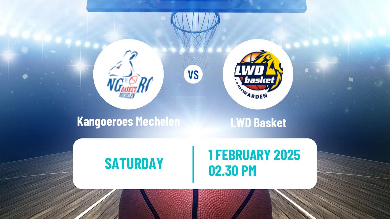 Basketball BNXT League Kangoeroes Mechelen - LWD Basket