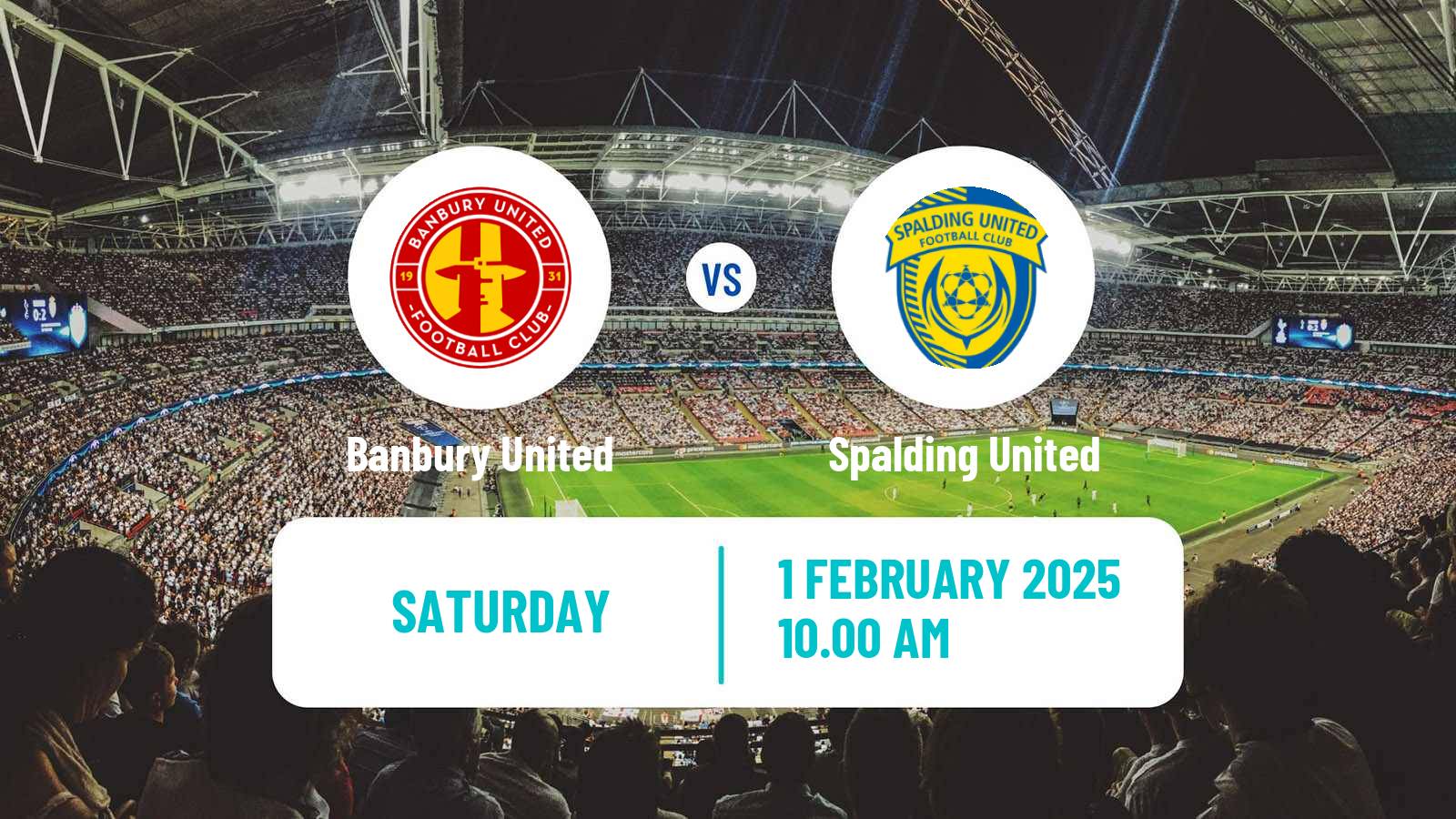 Soccer English Southern League Central Division Banbury United - Spalding United