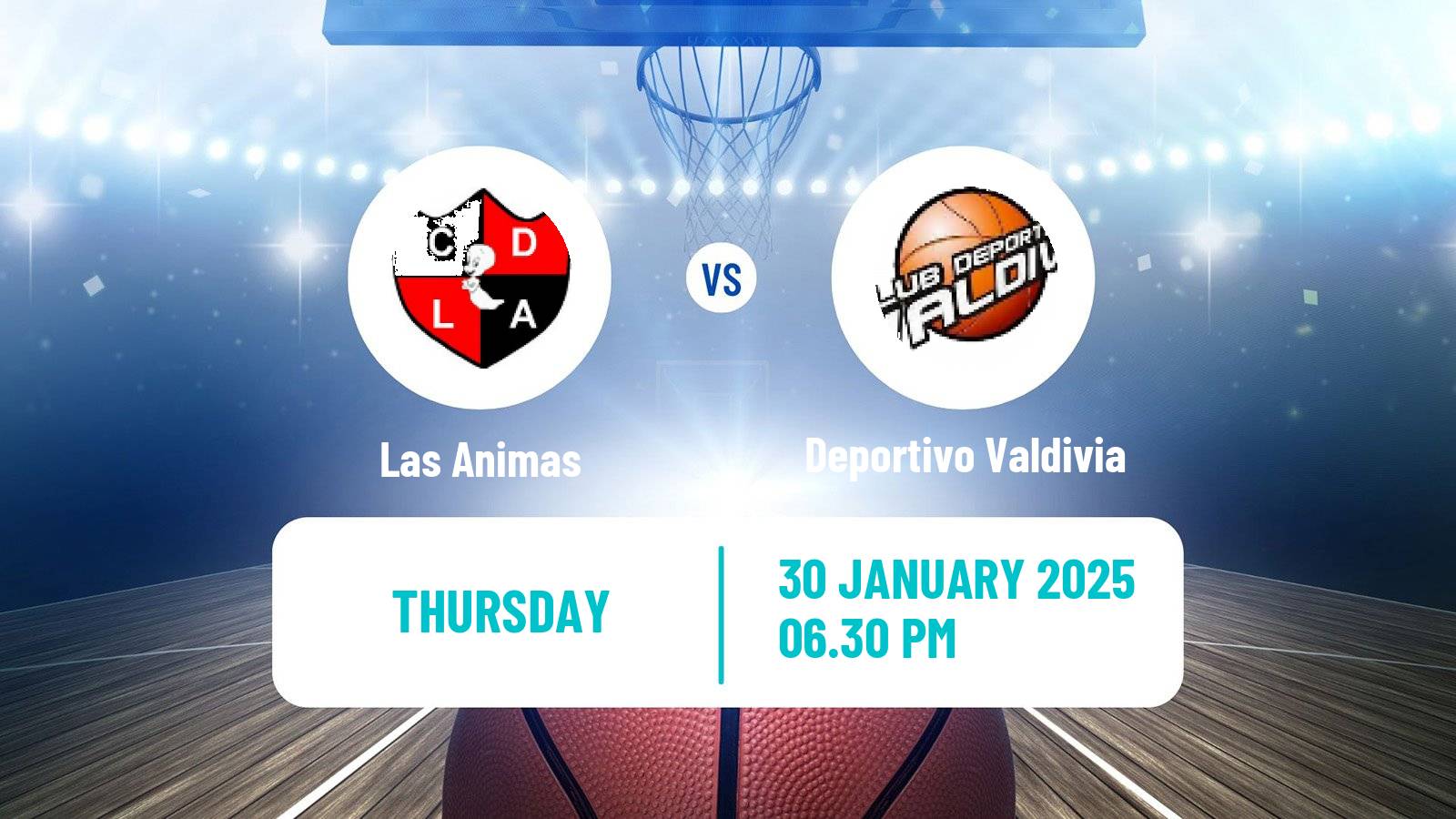 Basketball Chilean LNB Las Animas - Deportivo Valdivia