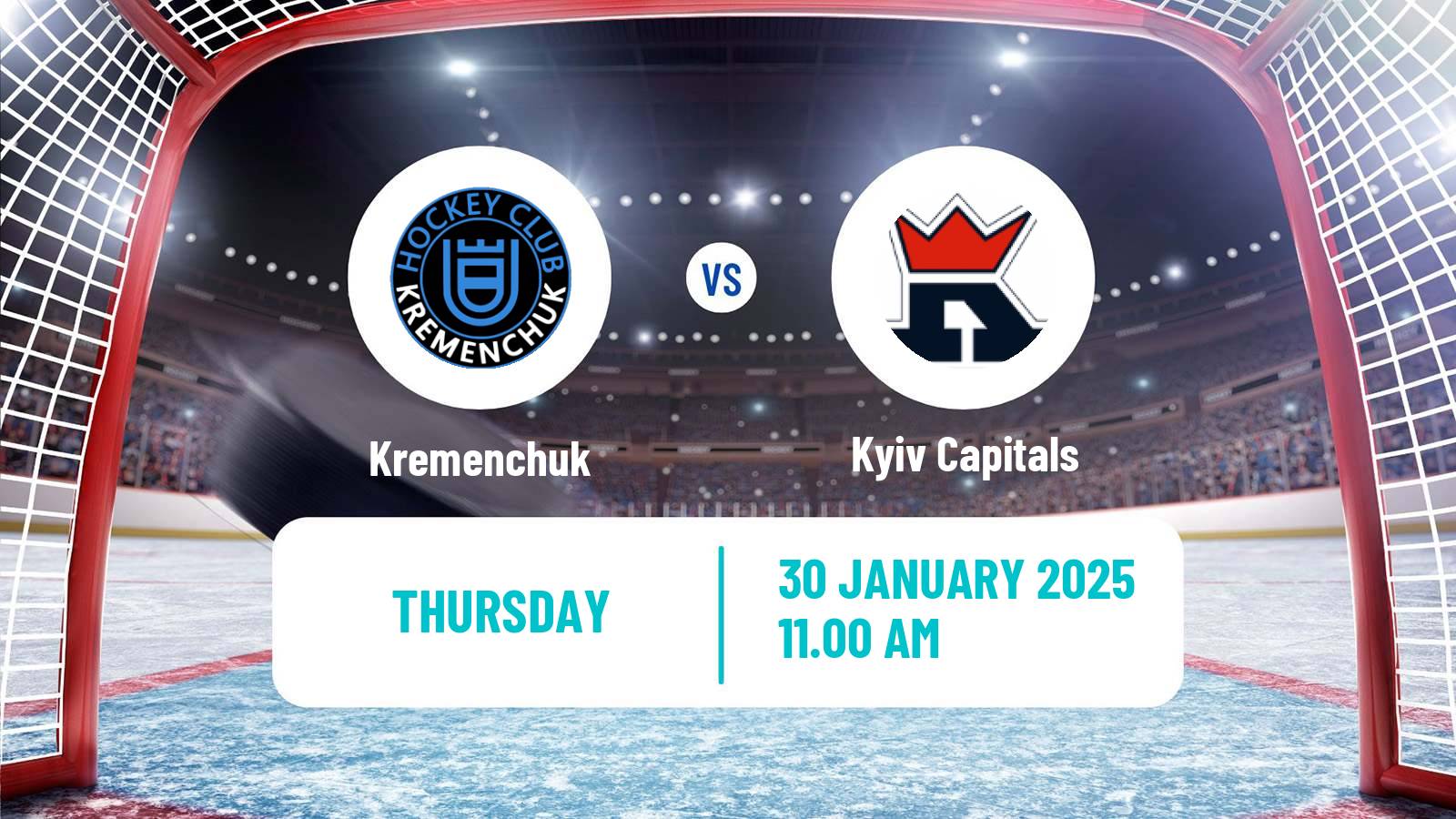 Hockey Ukrainian UHL Kremenchuk - Kyiv Capitals