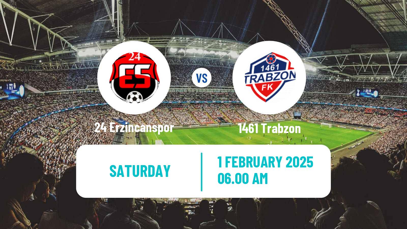 Soccer Turkish Second League White Group 24 Erzincanspor - 1461 Trabzon